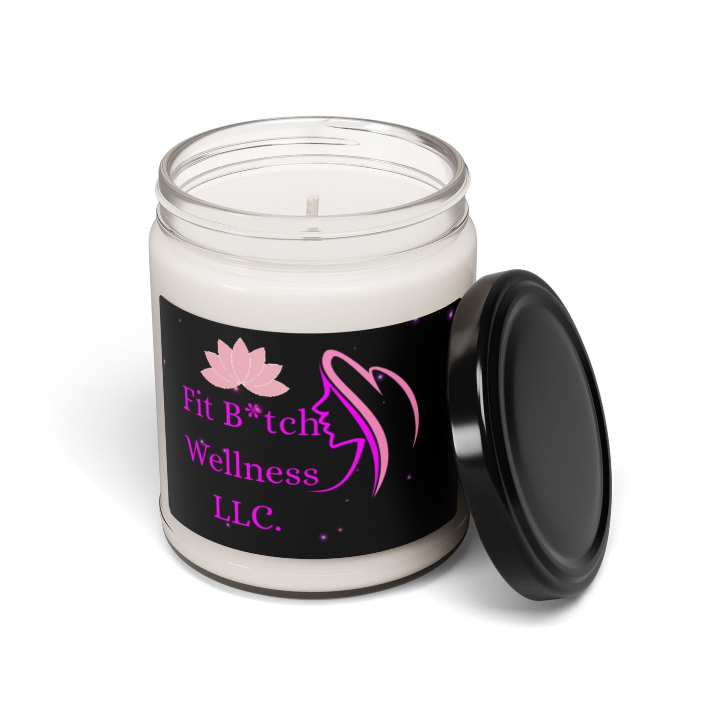 Fit B*tch Wellness Scented Soy Candle - 9oz Aromatherapy Candle for Self-Care & Relaxation