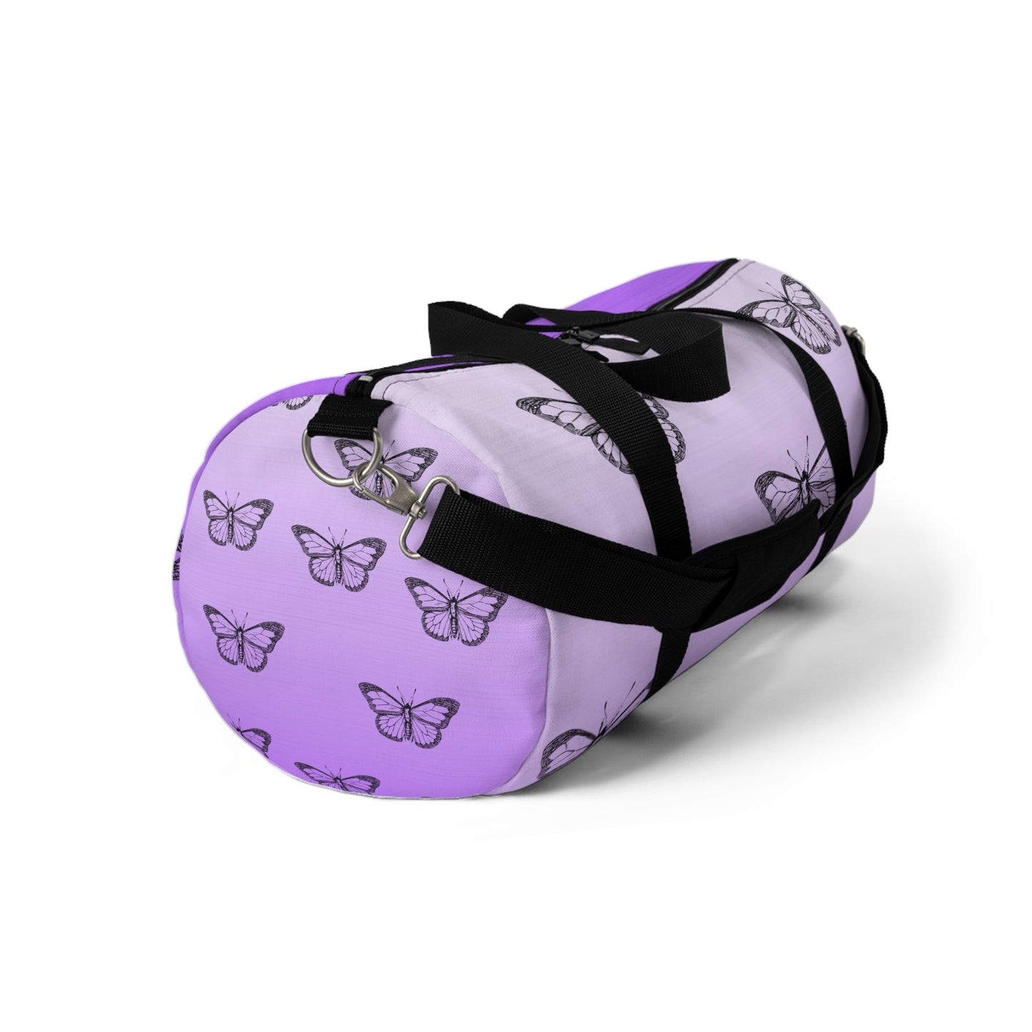 Butterfly Print Duffel Bag – Stylish Weekender Gym Bag for Travel & Fitness