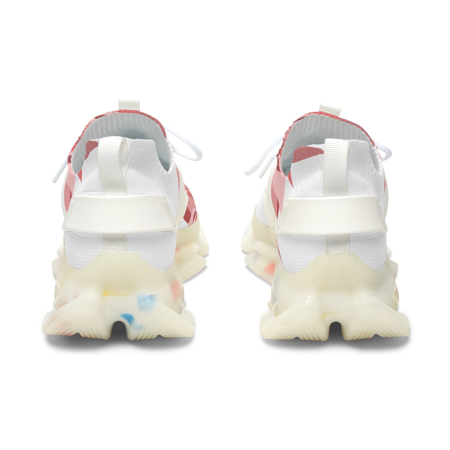 Floral Women's Mesh Sneakers - Lightweight Athletic Shoes for Spring Adventures