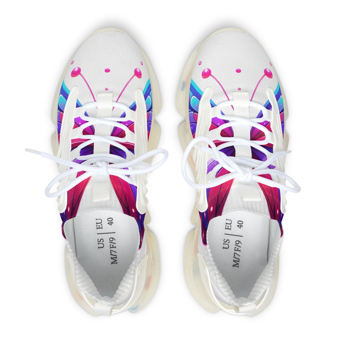 Vibrant Women's Mesh Sneakers for Active Lifestyle - Colorful Athletic Shoes