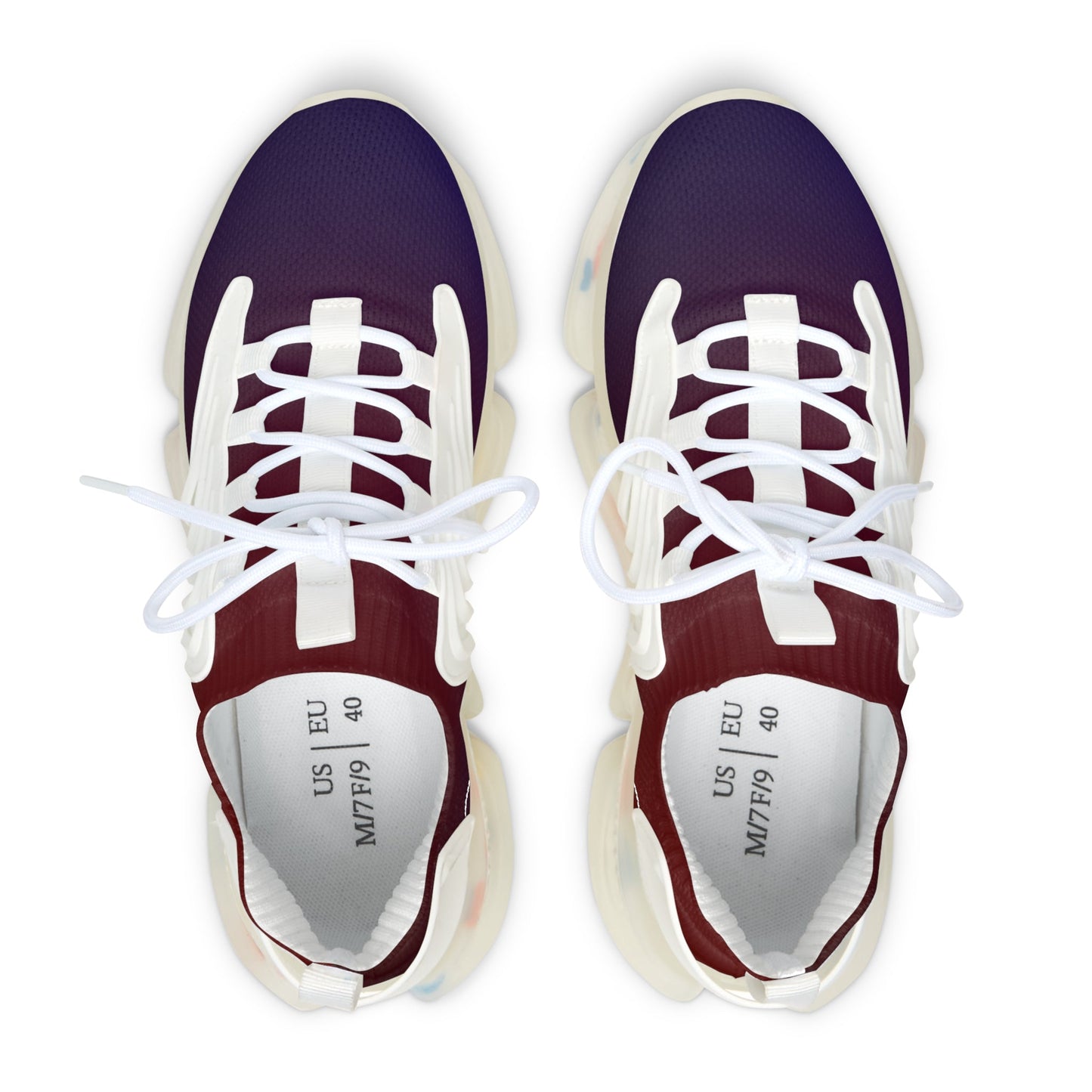 Gradient bag and sneakers bundle