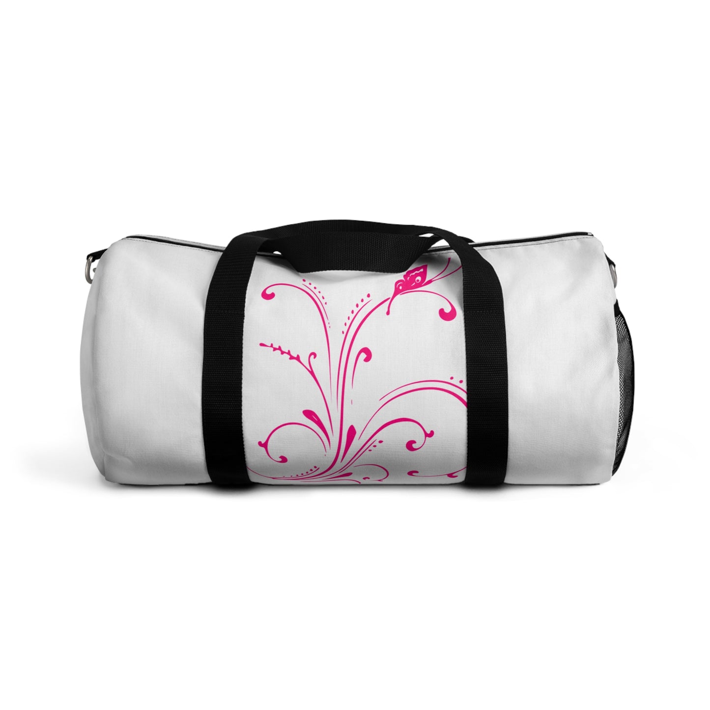 Elegant Floral Duffel Bag for Gym and Travel