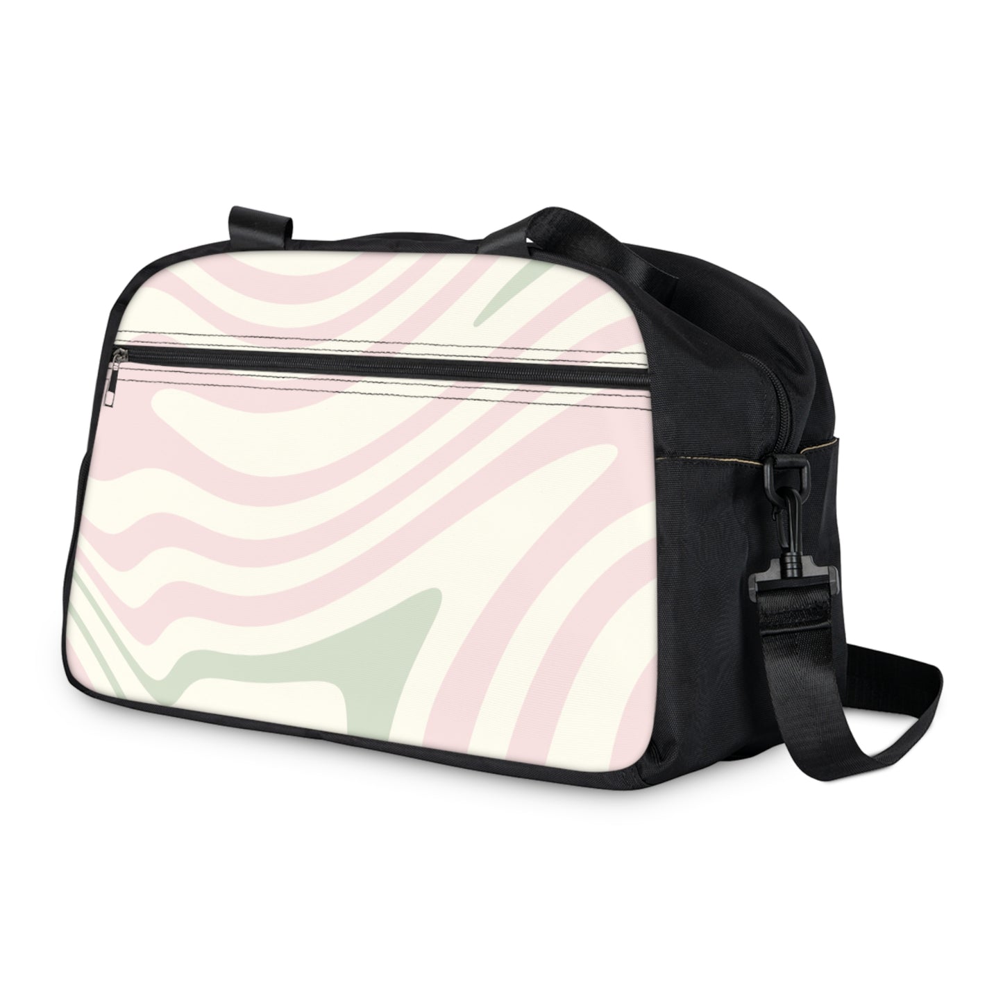 Stylish Fitness Handbag with Abstract Design for Gym & Travel