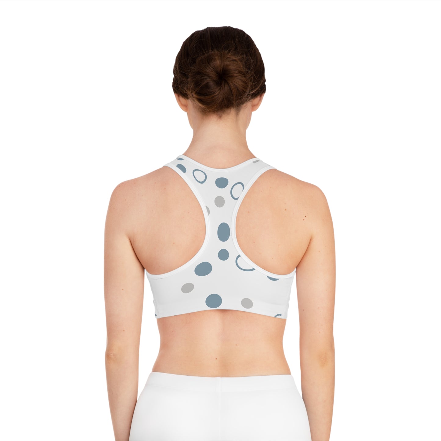 Trendy Dot Sports Bra | Comfortable Activewear for Fitness Enthusiasts