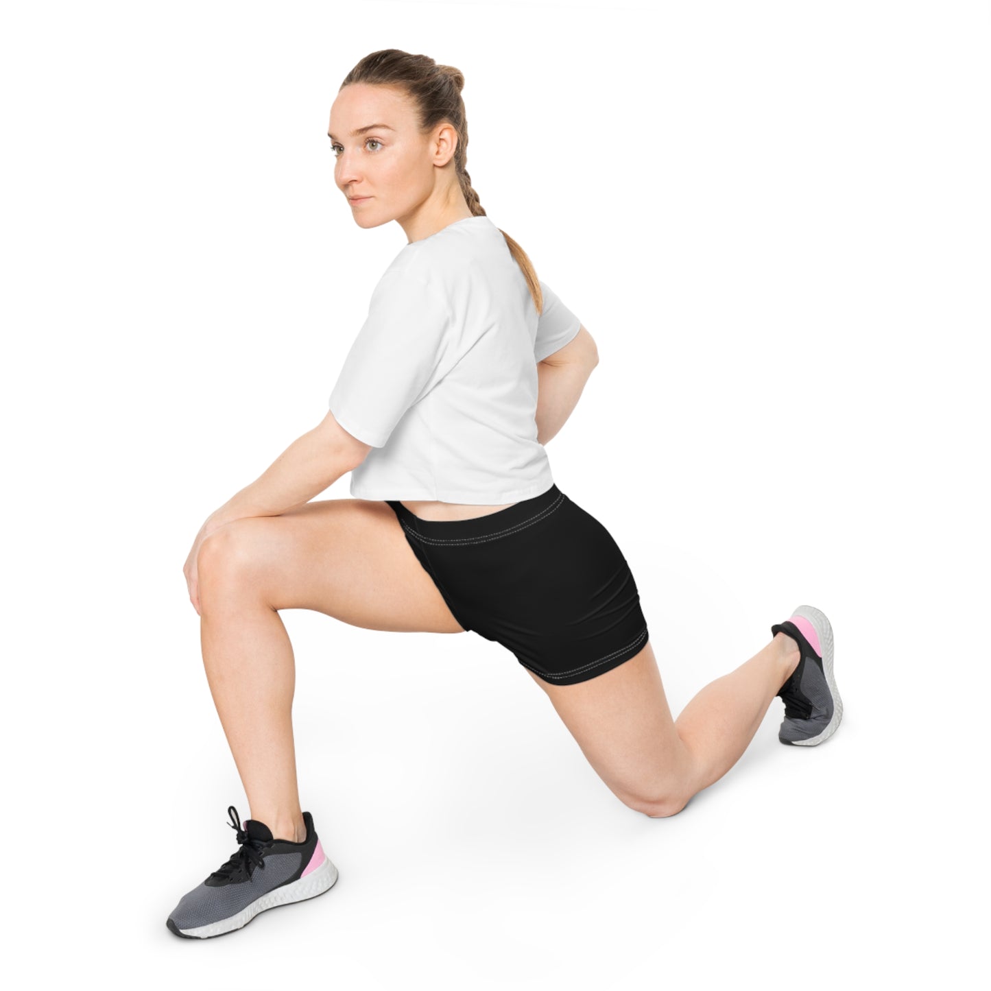 Women's Athletic Shorts, Comfortable Gym Shorts, Perfect for Summer Workouts, Casual Wear, Active Lifestyle, Fitness Enthusiasts