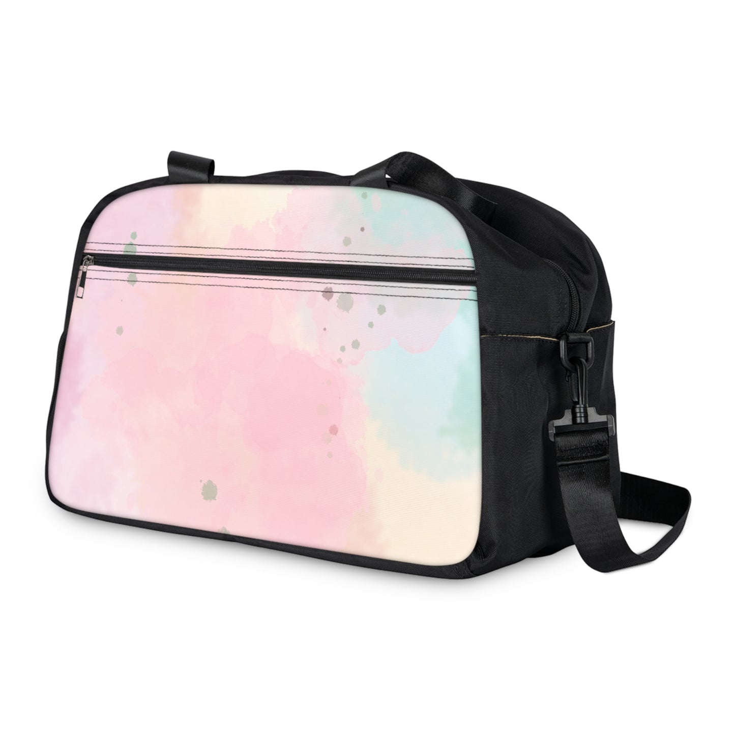 Pastel Watercolor Fitness Handbag - Stylish Gym Bag for Active Lifestyle