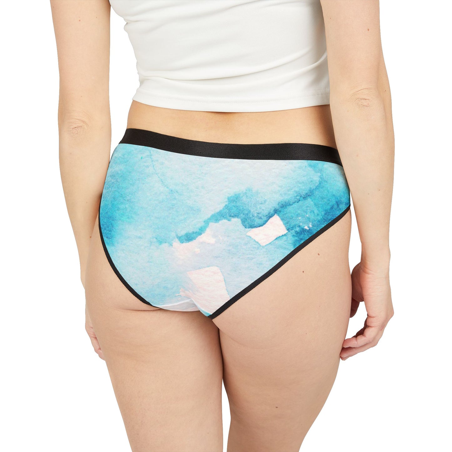 Women's Watercolor Print Underwear - Comfortable and Stylish Lingerie