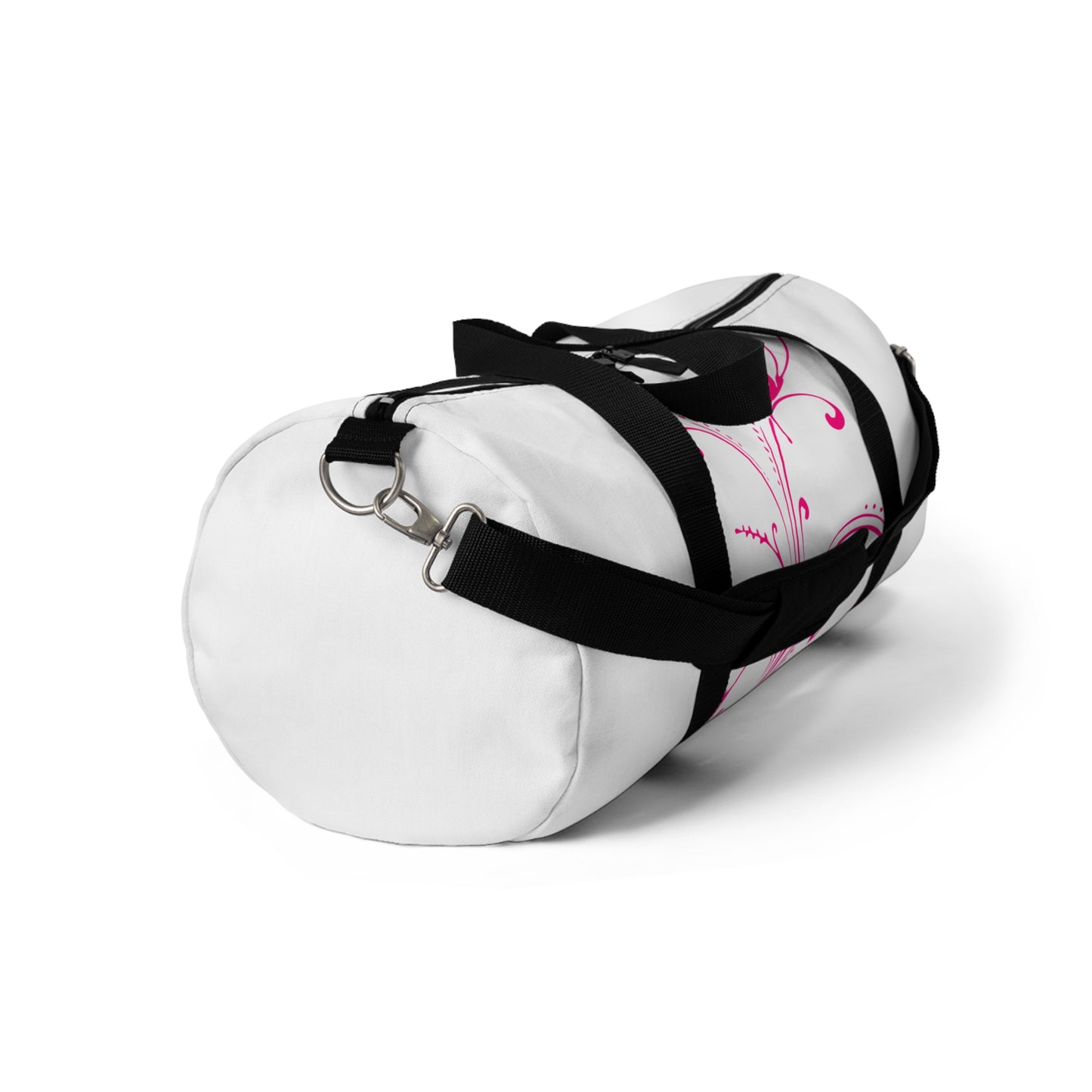 Elegant Floral Duffel Bag for Gym and Travel