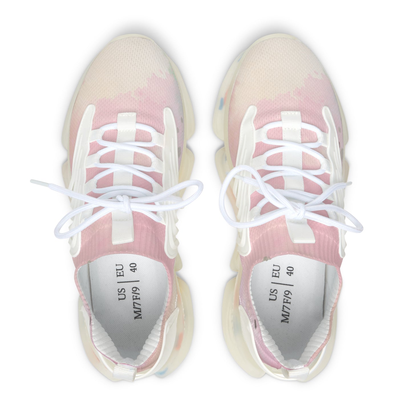 Women's Mesh Sneakers - Lightweight Colorful Athletic Shoes for Comfort and Style