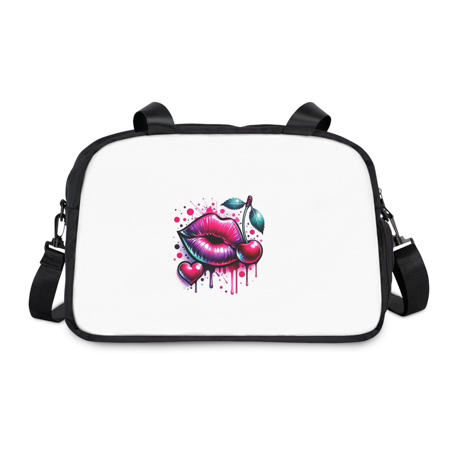 Cherry lip bag and sneakers bundle