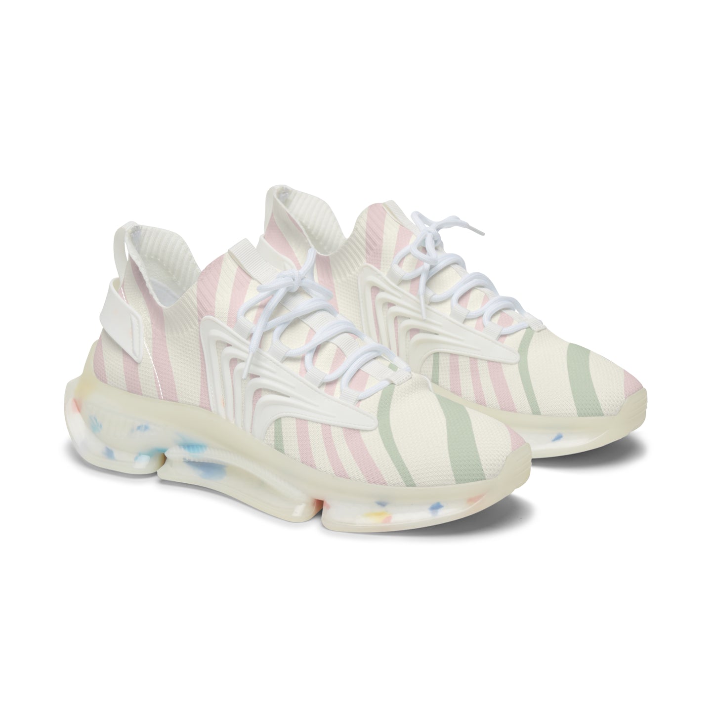 Colorful Women's Mesh Sneakers - Trendy, Comfortable Athletic Footwear