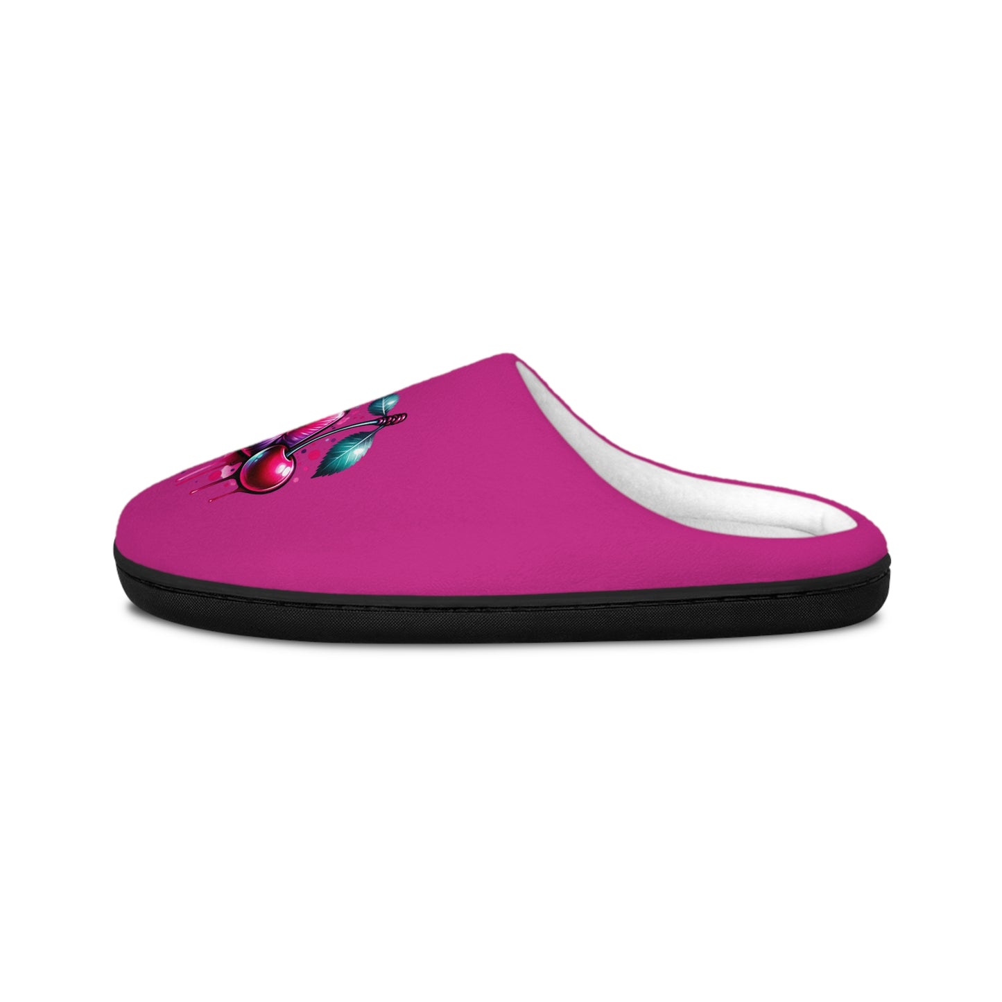 Stylish Kissed Floral Women's Indoor Slippers - Cozy Home Footwear, Unique Gift, Housewarming, Relaxation, Cute Loungewear