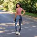 Stylish Women's Spandex Leggings - Casual Comfort with Modern Design