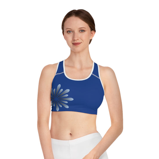 Floral Print Sports Bra for Active Lifestyles
