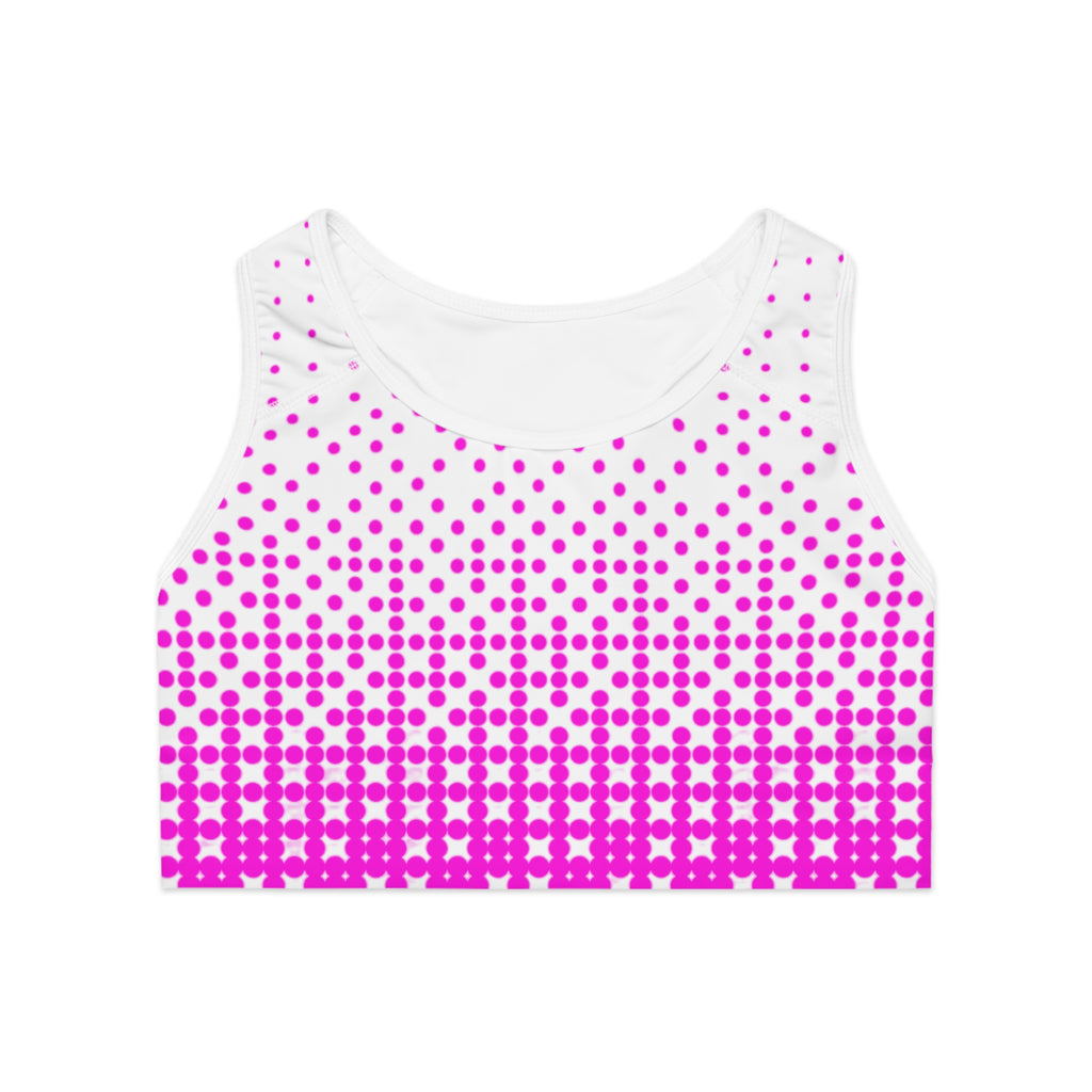 Pink Ombre Sports Bra | Activewear for Fitness Enthusiasts