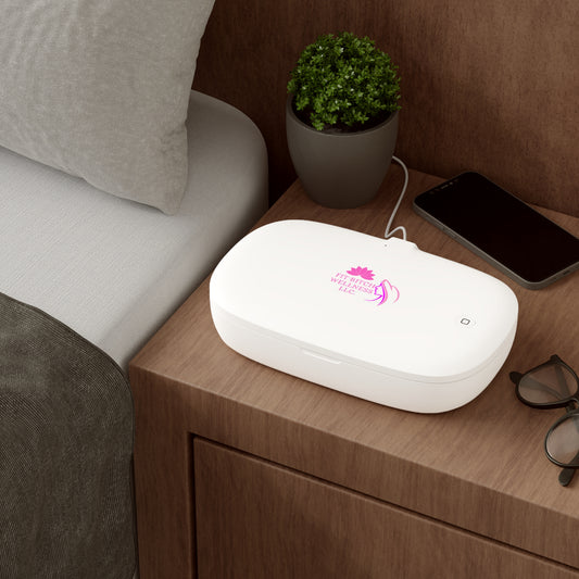 UV Phone Sanitizer & Wireless Charging Pad - Fit Bitch Wellness Design