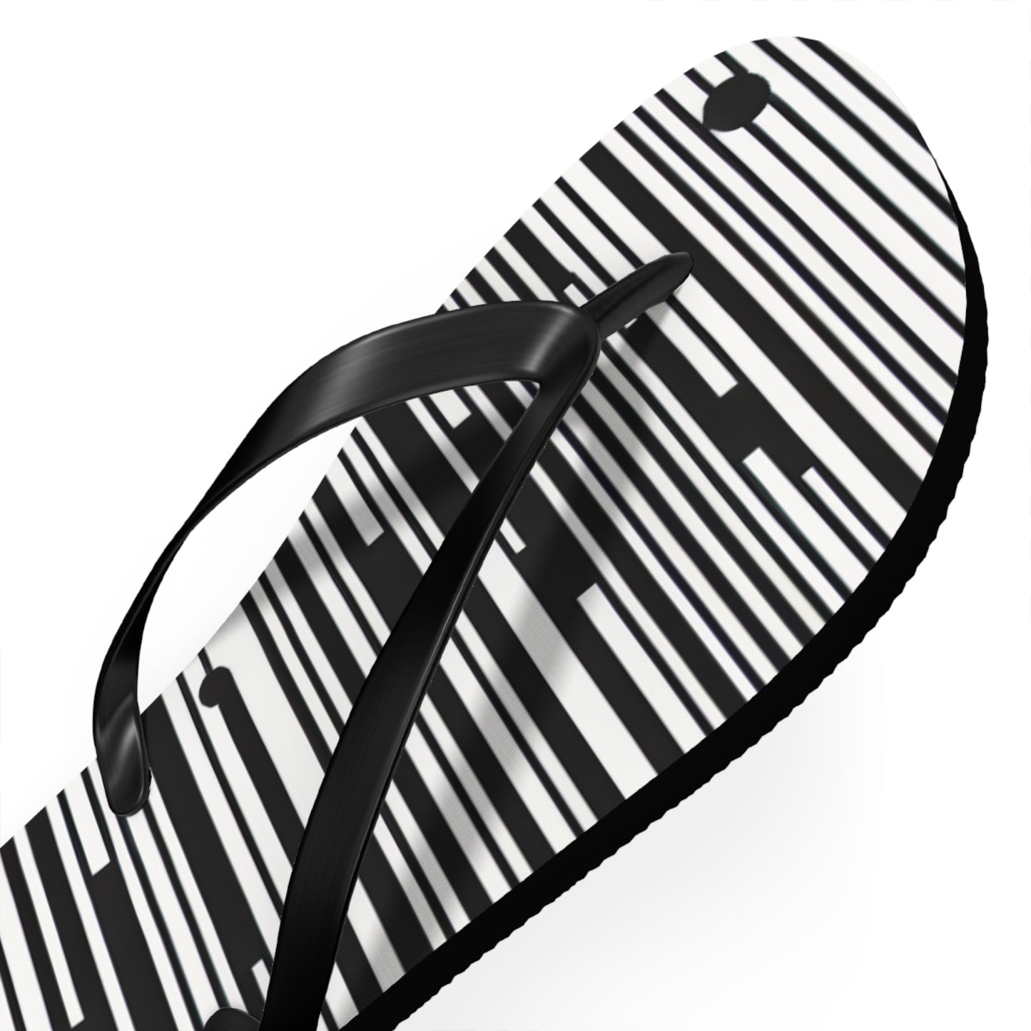 Chic Stripe Flip Flops | Stylish Beach Sandals, Summer Footwear, Poolside Essentials, Vacation Accessories, Trendy Footwear