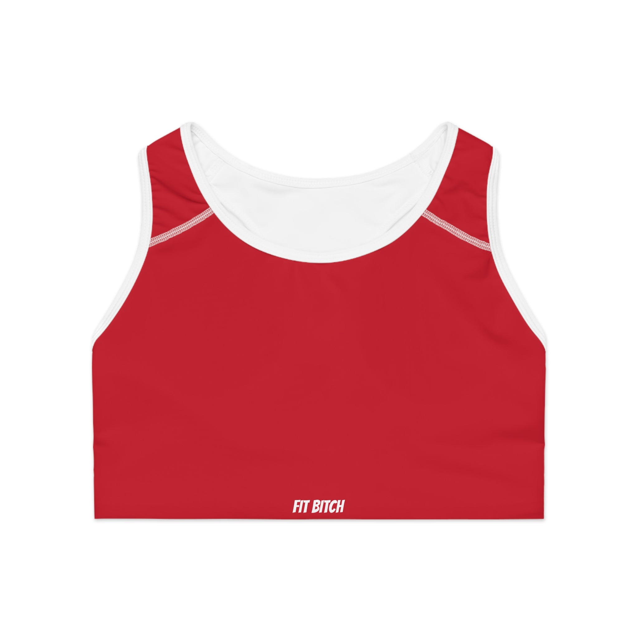 Bold Fit Sports Bra, Motivational Activewear, Gym Top, Workout Essential, Fitness Gift, Women's Athletic Bra
