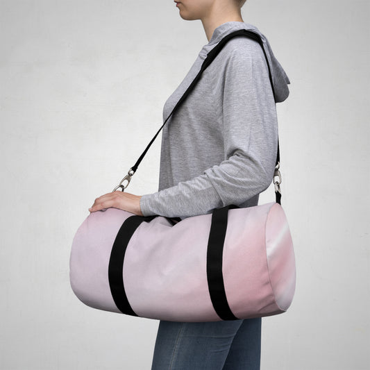 Pastel Gradient Duffel Bag - Stylish Gym & Travel Tote