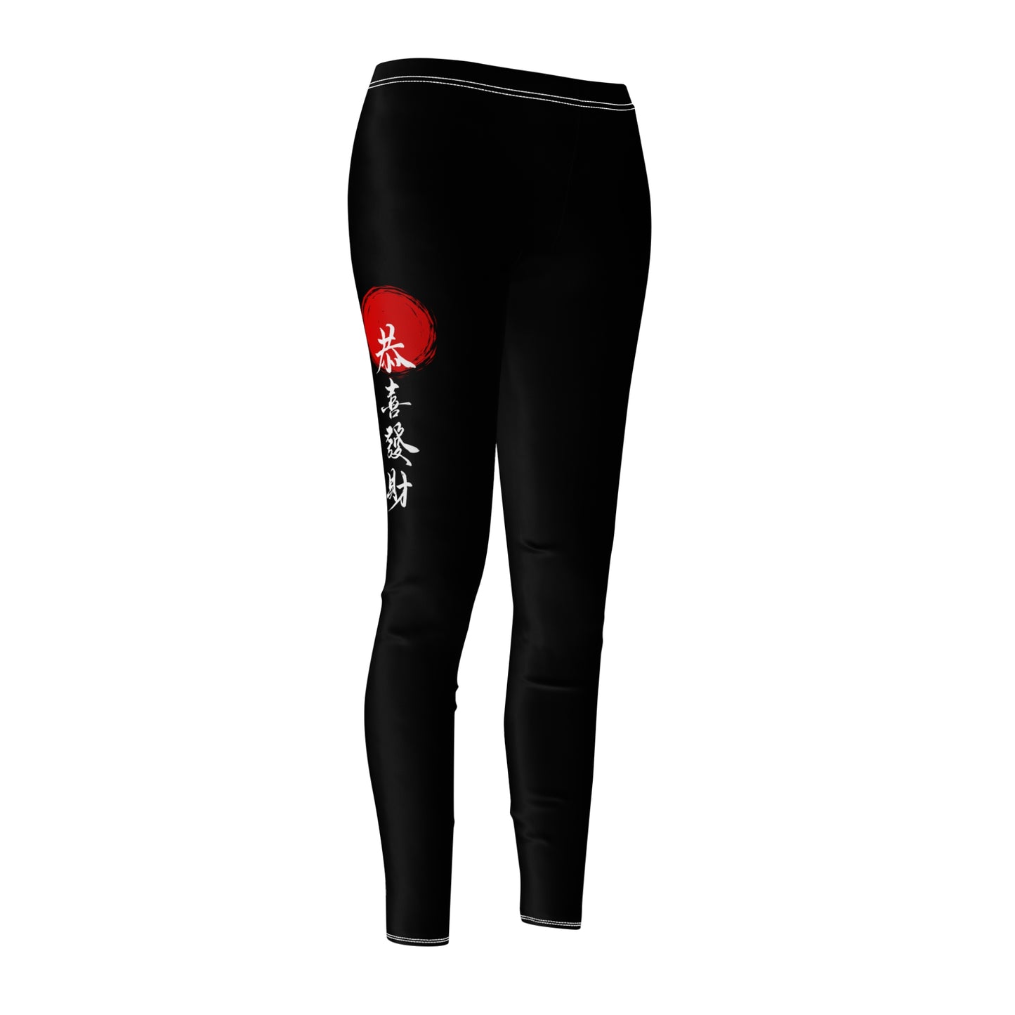 Stylish Women's Casual Leggings with Eye-Catching Graphic Design