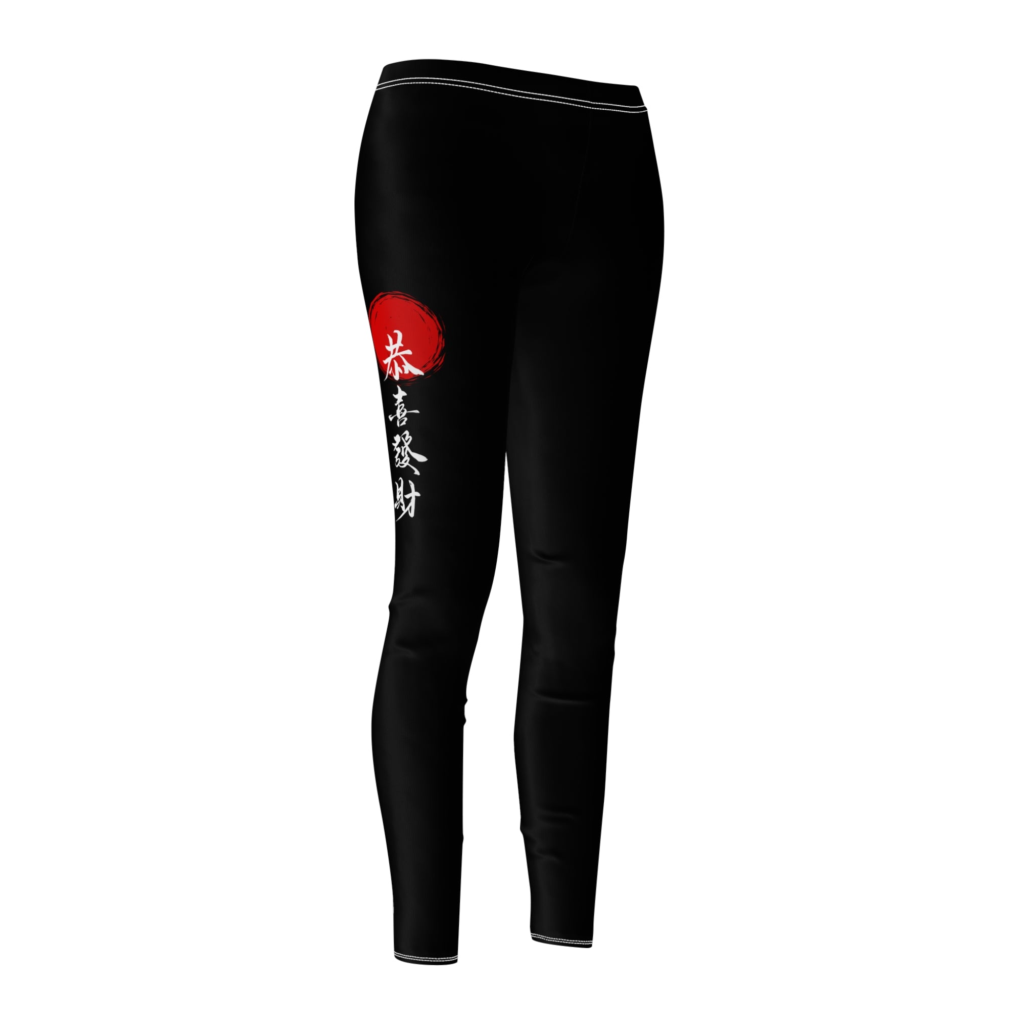 Stylish Women's Casual Leggings with Eye-Catching Graphic Design