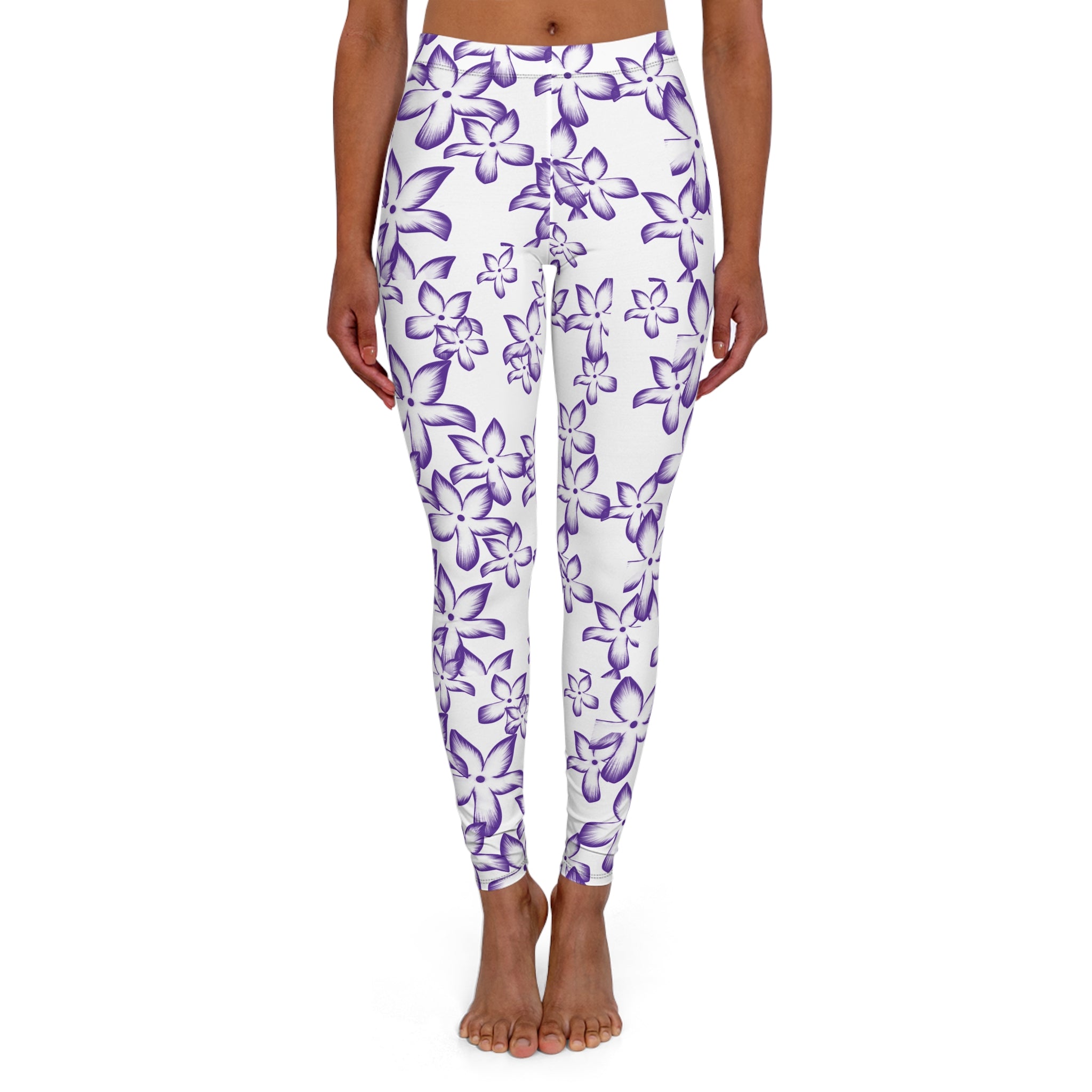 Floral Women's Spandex Leggings - Comfort Meets Style