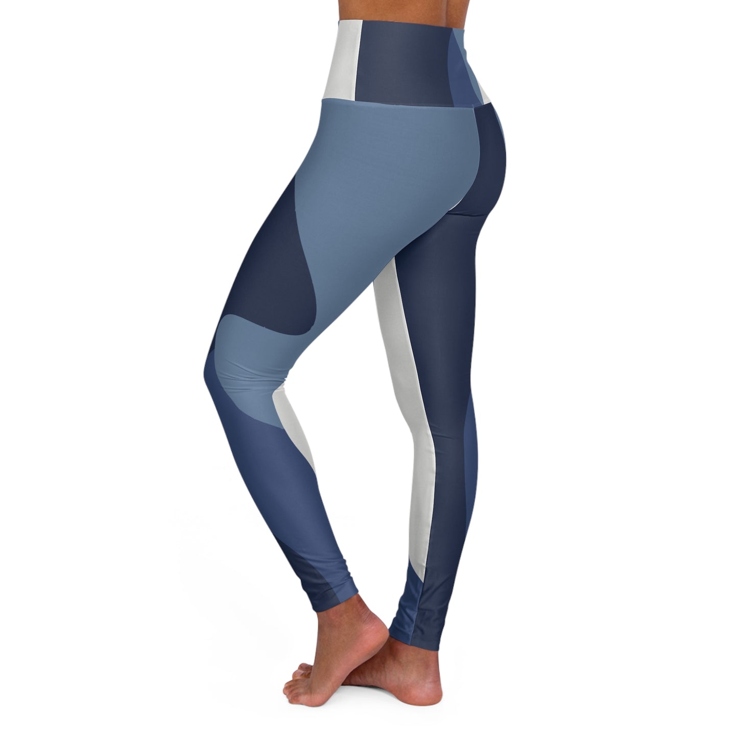 Stylish High Waisted Yoga Leggings for Active Living - Comfortable & Trendy Design