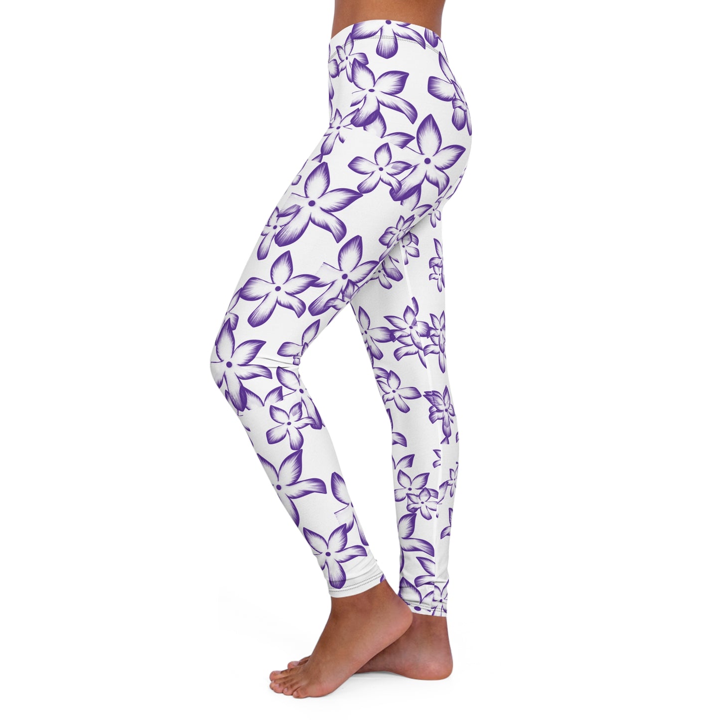 Floral Women's Spandex Leggings - Comfort Meets Style
