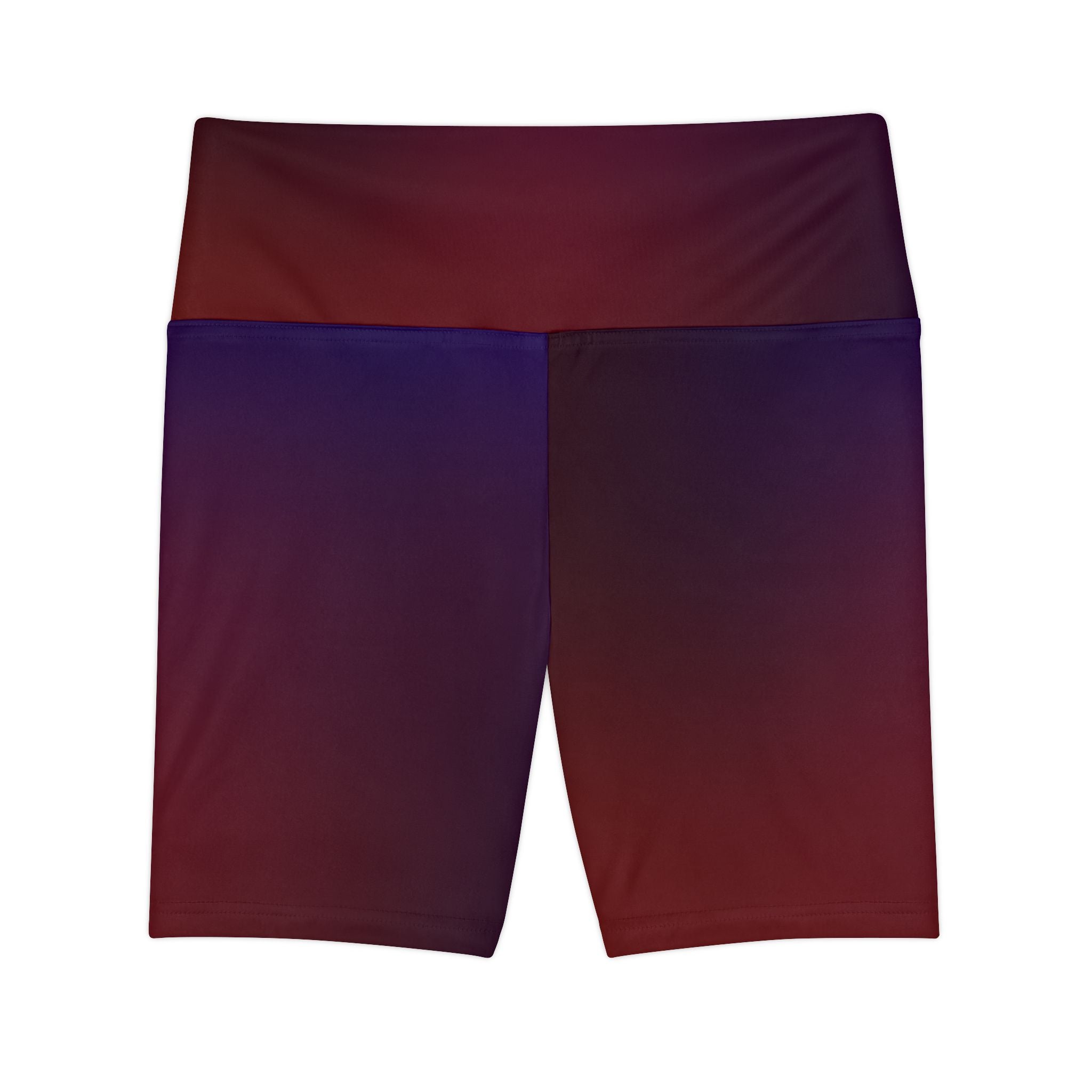 Gradient Women's Workout Shorts - Stylish Activewear for Fitness Enthusiasts