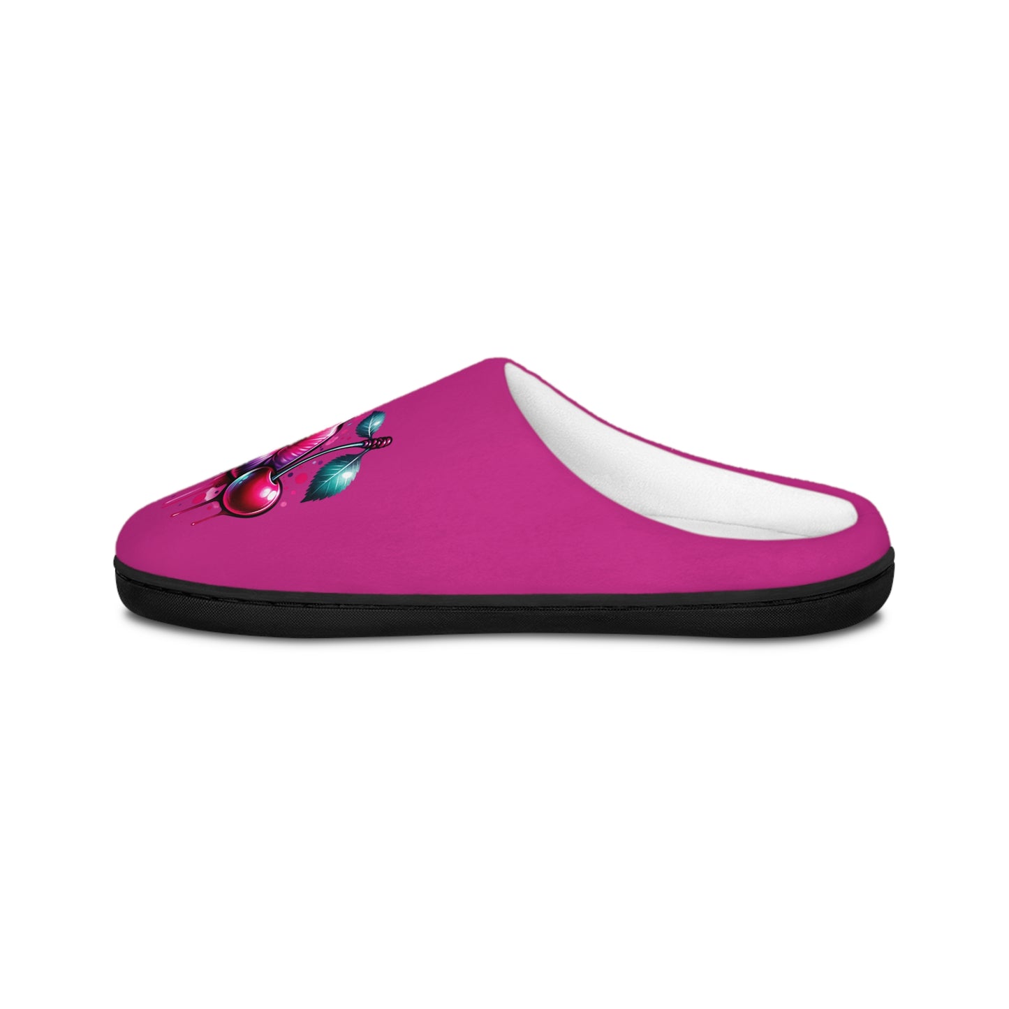 Stylish Kissed Floral Women's Indoor Slippers - Cozy Home Footwear, Unique Gift, Housewarming, Relaxation, Cute Loungewear