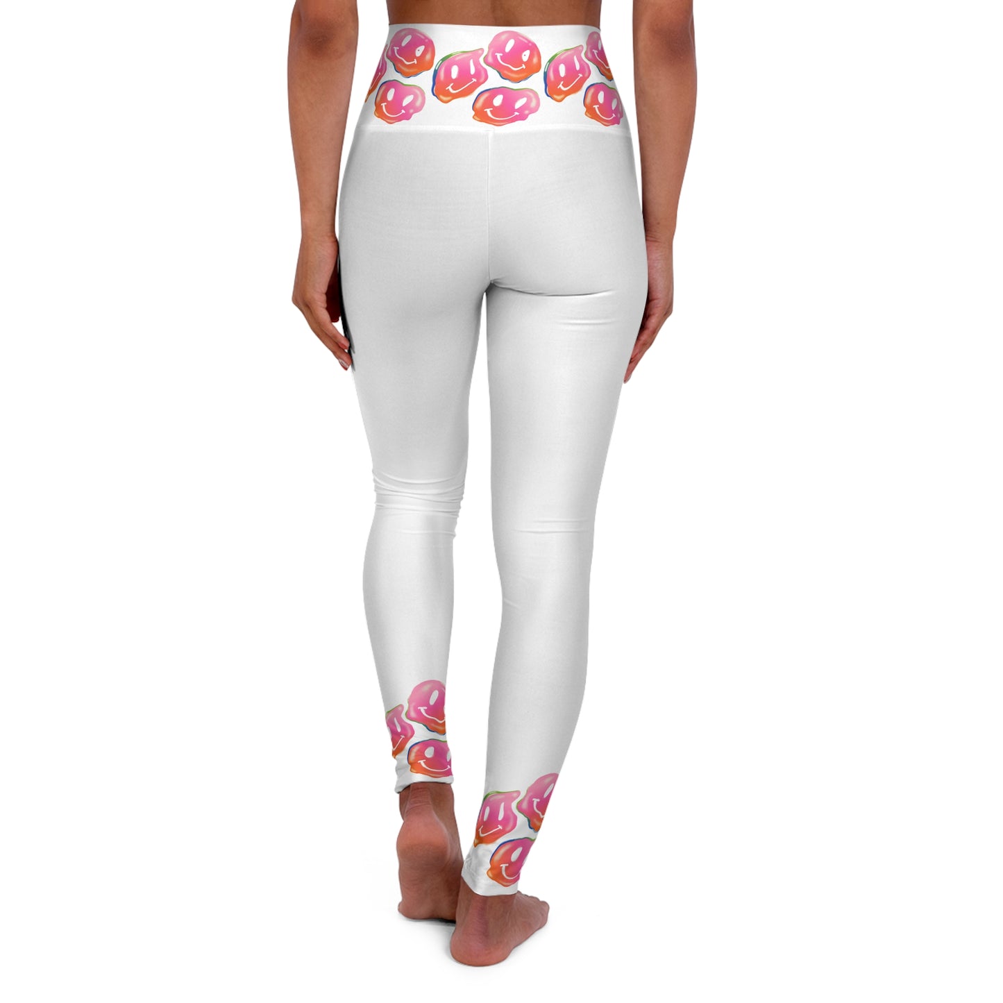 High Waisted Yoga Leggings (AOP)