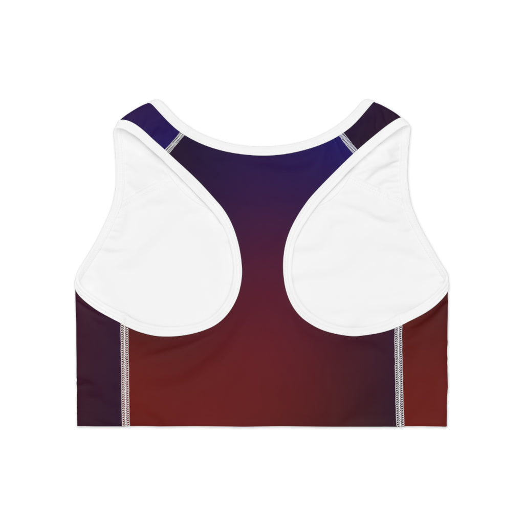 Gradient Sports Bra - Comfortable Activewear for Fitness Enthusiasts