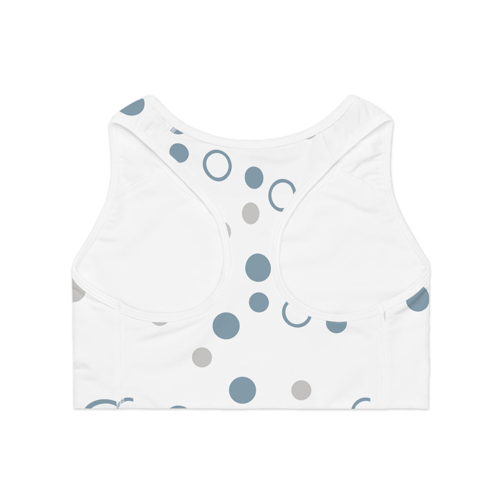 Trendy Dot Sports Bra | Comfortable Activewear for Fitness Enthusiasts
