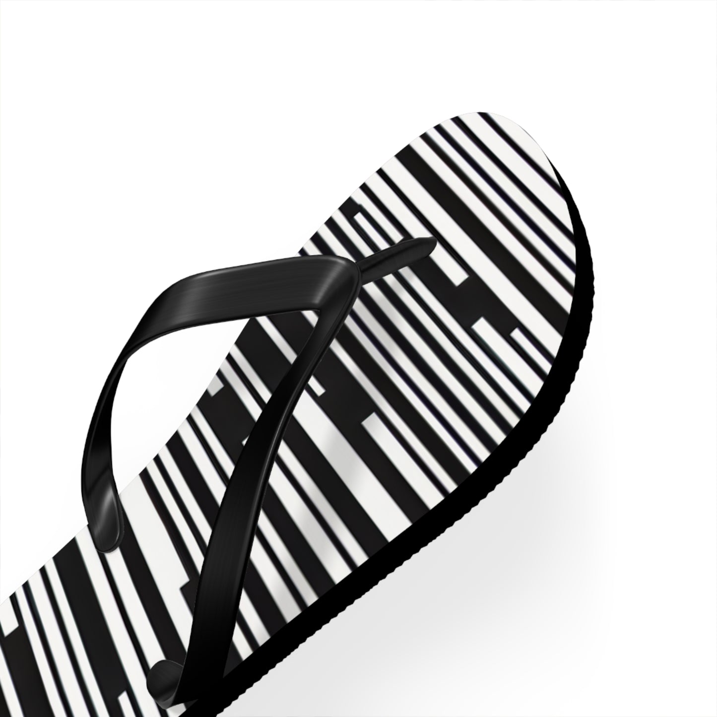 Chic Stripe Flip Flops | Stylish Beach Sandals, Summer Footwear, Poolside Essentials, Vacation Accessories, Trendy Footwear