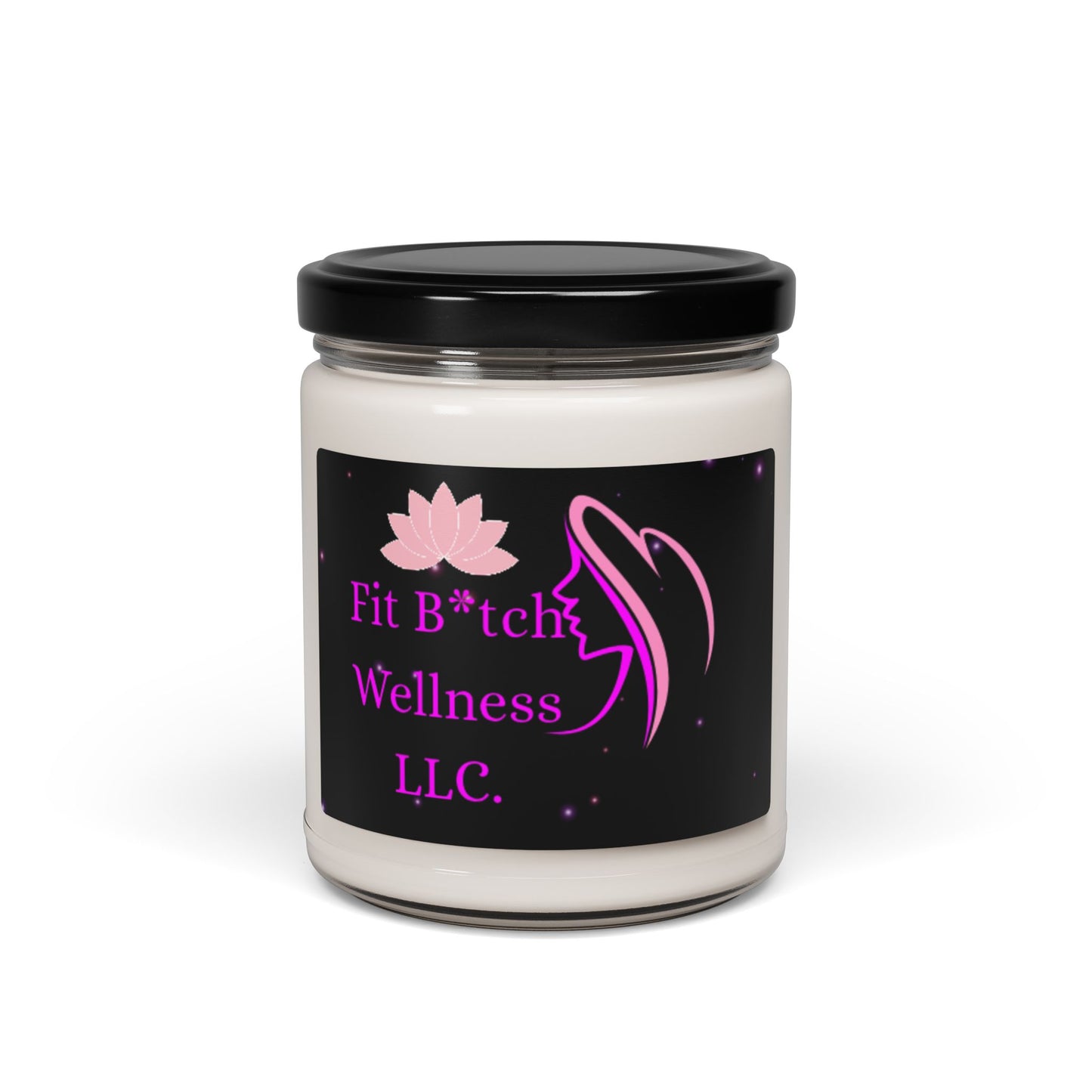 Fit B*tch Wellness Scented Soy Candle - 9oz Aromatherapy Candle for Self-Care & Relaxation
