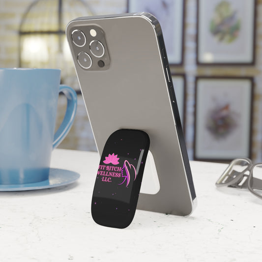 Fit Bitch Wellness Phone Grip - Trendy Click-On Holder for Fitness Enthusiasts