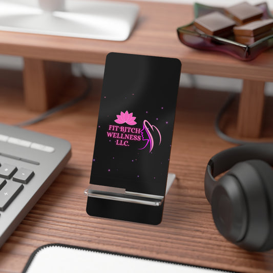 Fit Bitch Wellness Smartphone Display Stand - Ideal Desk Accessory for Fitness Enthusiasts