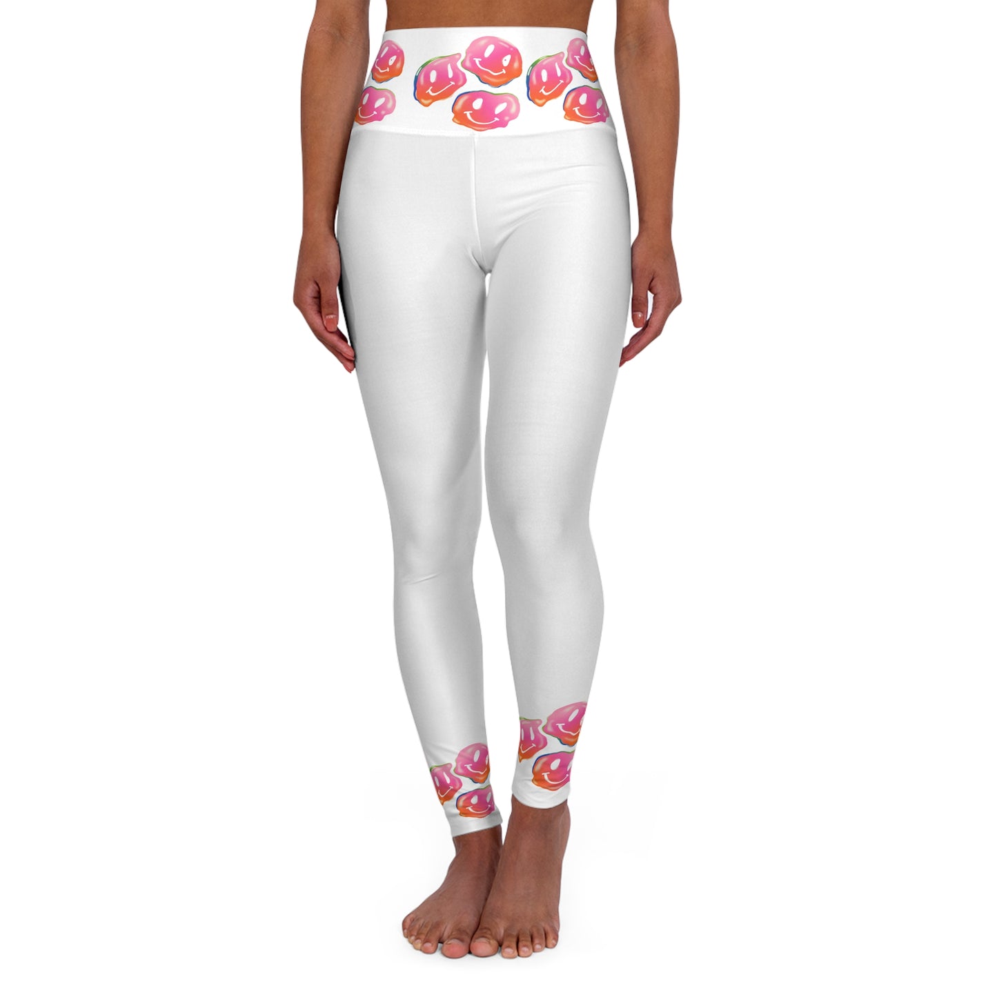 High Waisted Yoga Leggings (AOP)