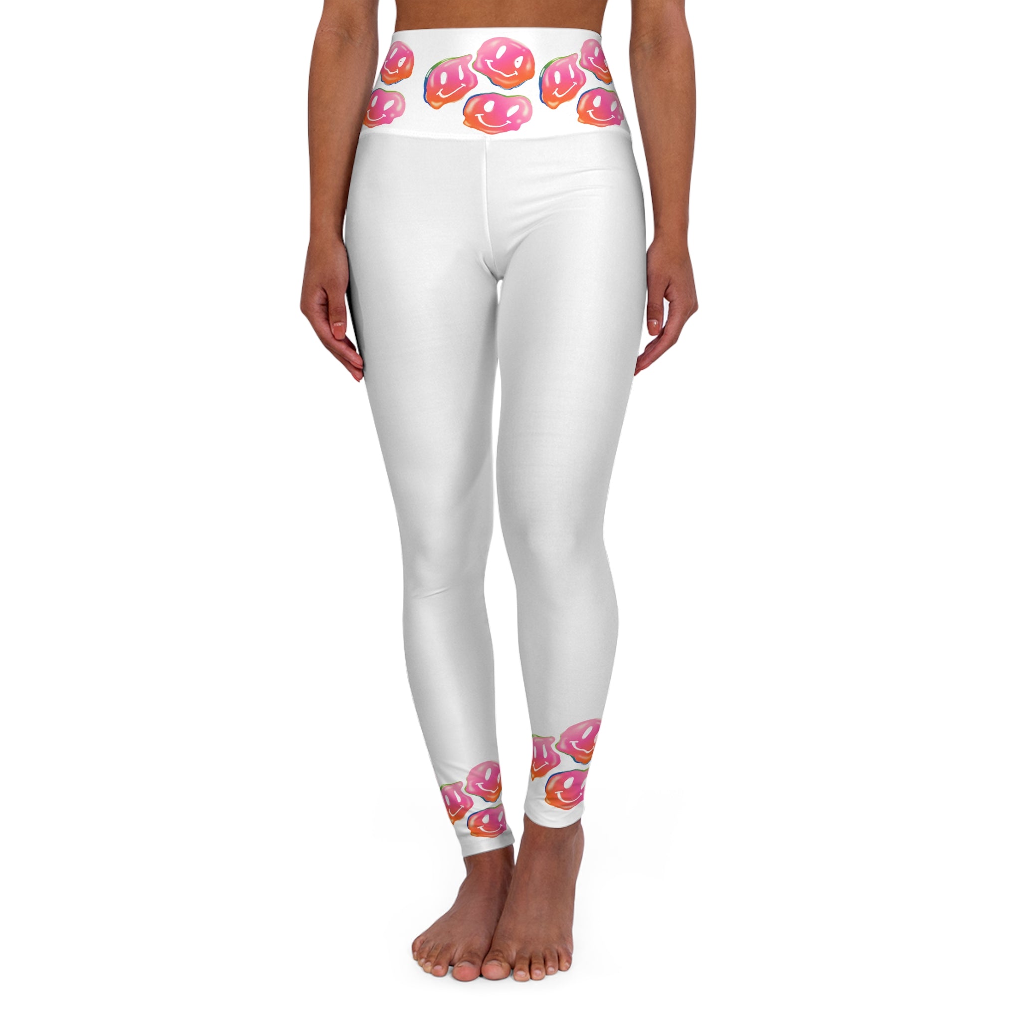 High Waisted Yoga Leggings (AOP)