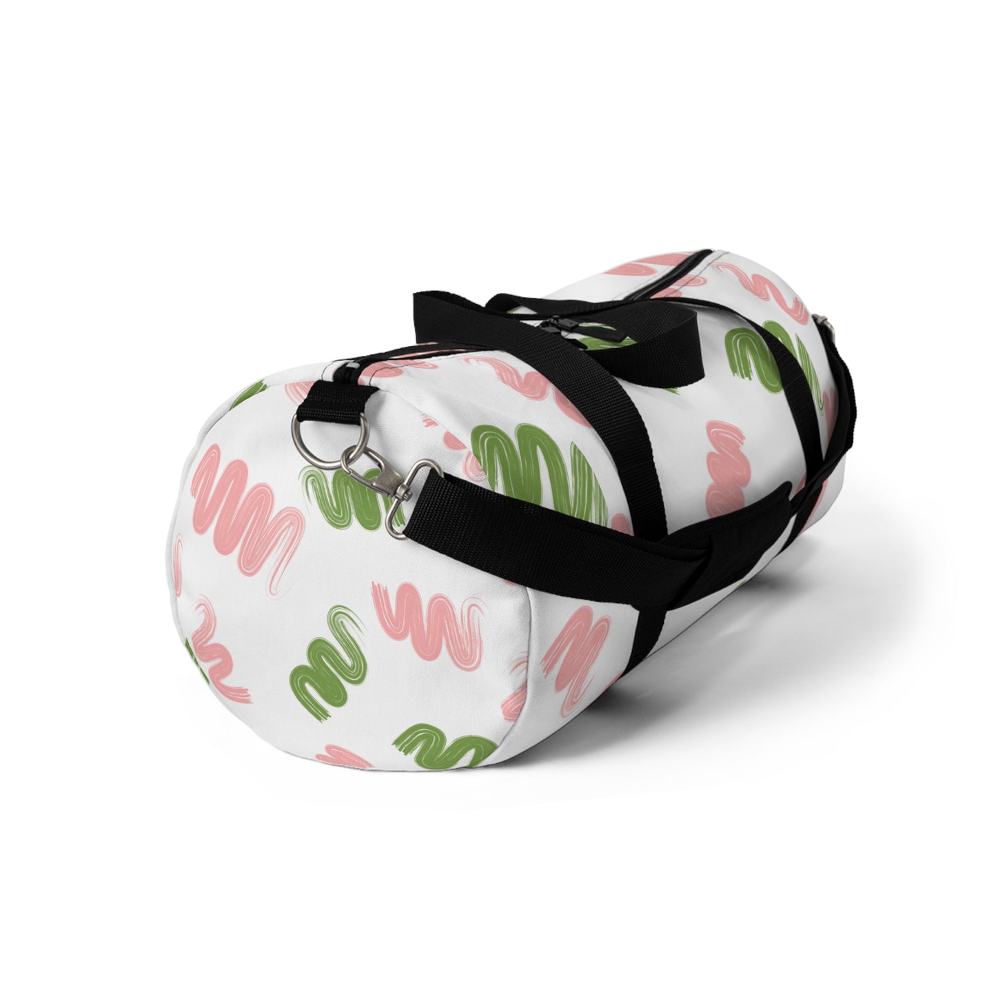 Colorful Wave Pattern Duffel Bag - Stylish Travel Companion for Fitness & Weekend Getaways