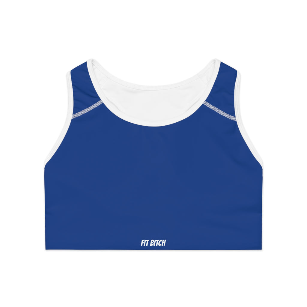 Fit Bitch Sports Bra - Motivational Workout Top for Fitness Enthusiasts, Gym Wear, Activewear, Exercise Gear, Sports Apparel