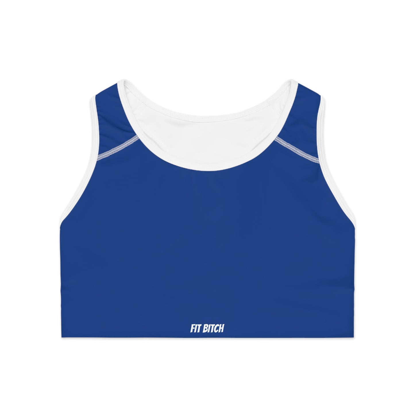 Fit Bitch Sports Bra - Motivational Workout Top for Fitness Enthusiasts, Gym Wear, Activewear, Exercise Gear, Sports Apparel