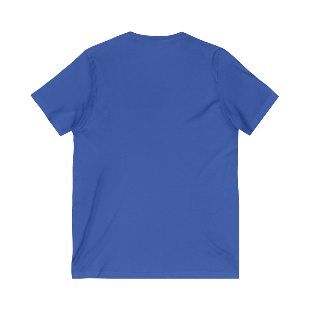 Anime-Inspired V-Neck Tee, Unisex Short Sleeve Shirt, Casual Graphic Tee, Gifts for Otaku, Stylish Everyday Wear