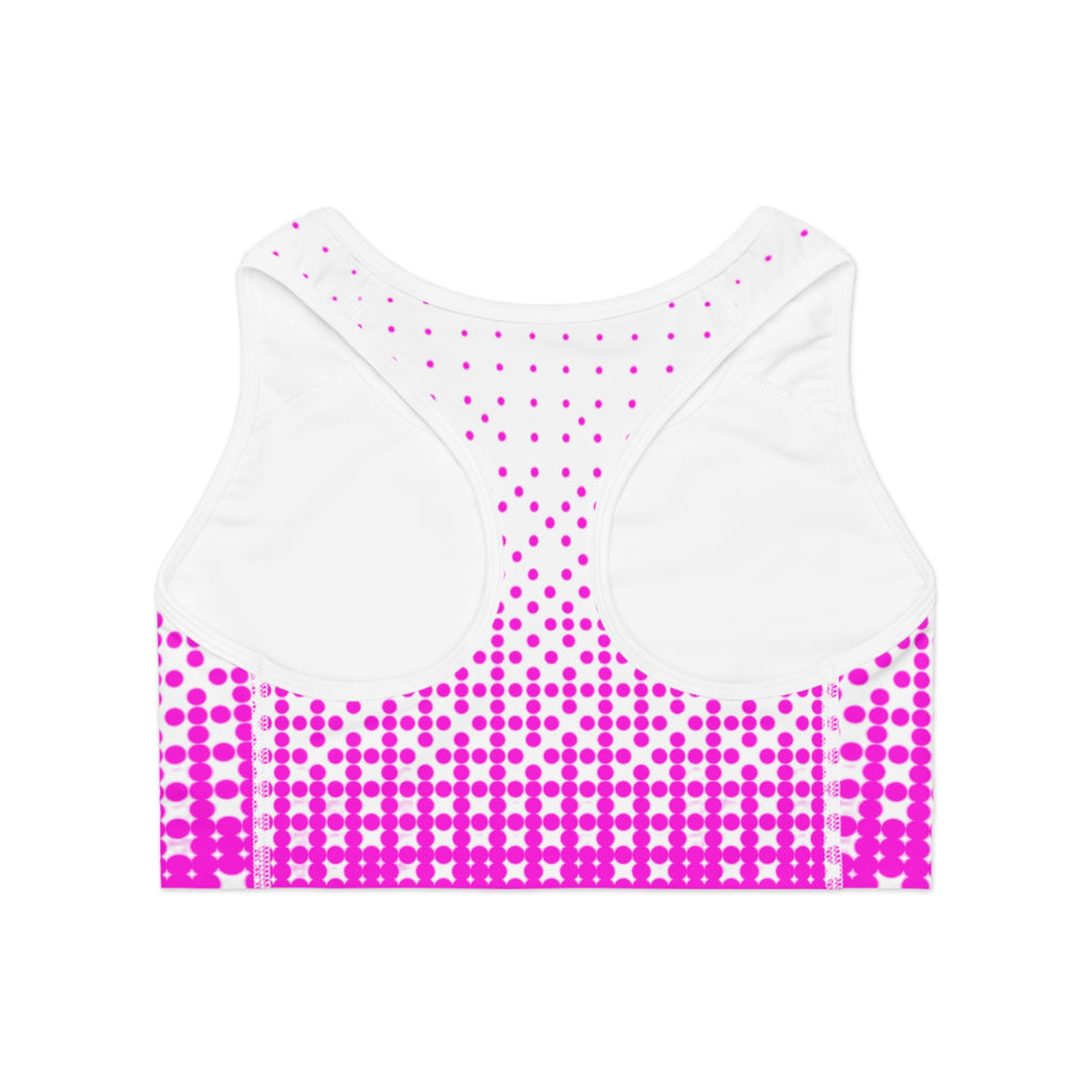 Pink Ombre Sports Bra | Activewear for Fitness Enthusiasts