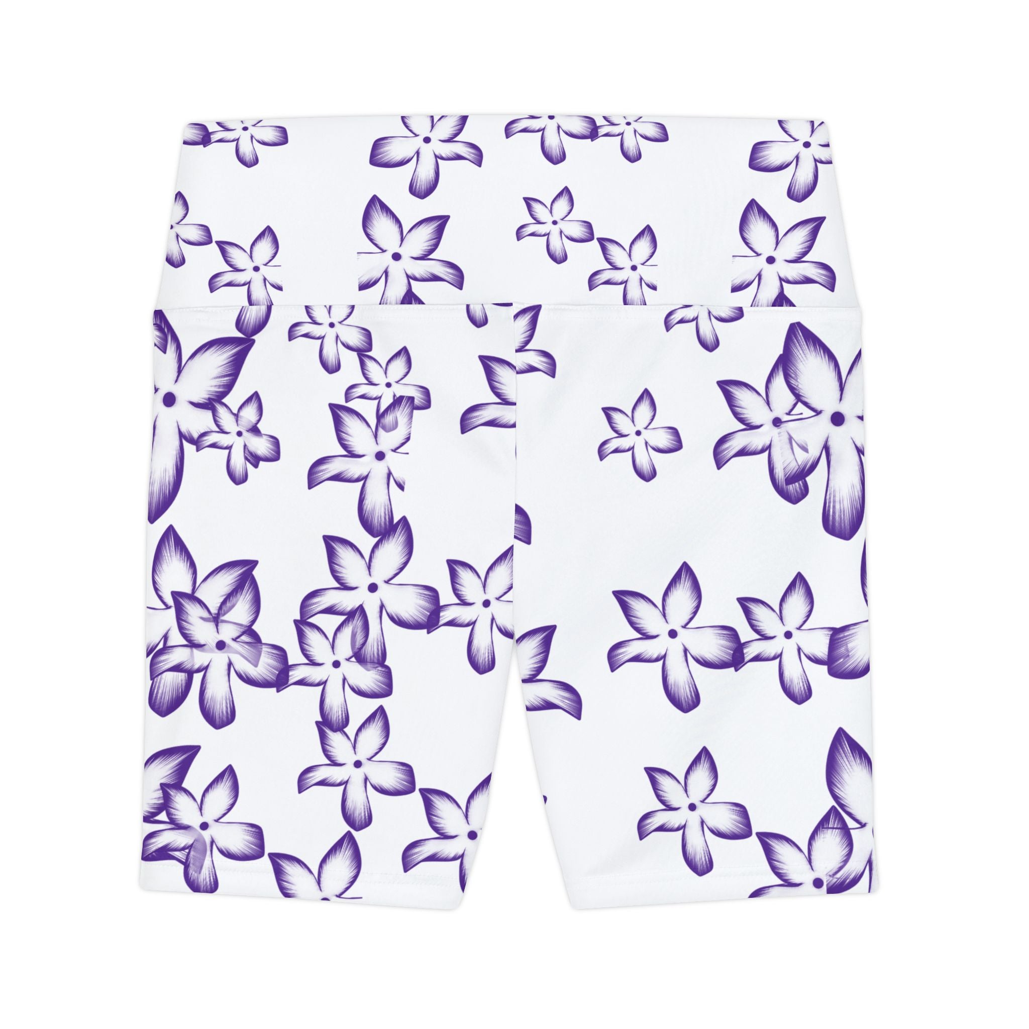Floral Women's Workout Shorts - Comfortable Activewear for Fitness and Leisure