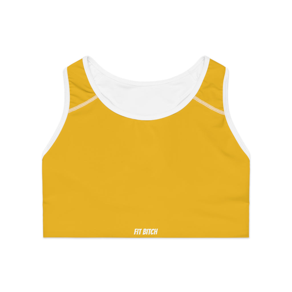 Cheerful Sports Bra for Active Women, Fitness, Workout Gear, Athletic Apparel, Gym Wear, Exercise Top