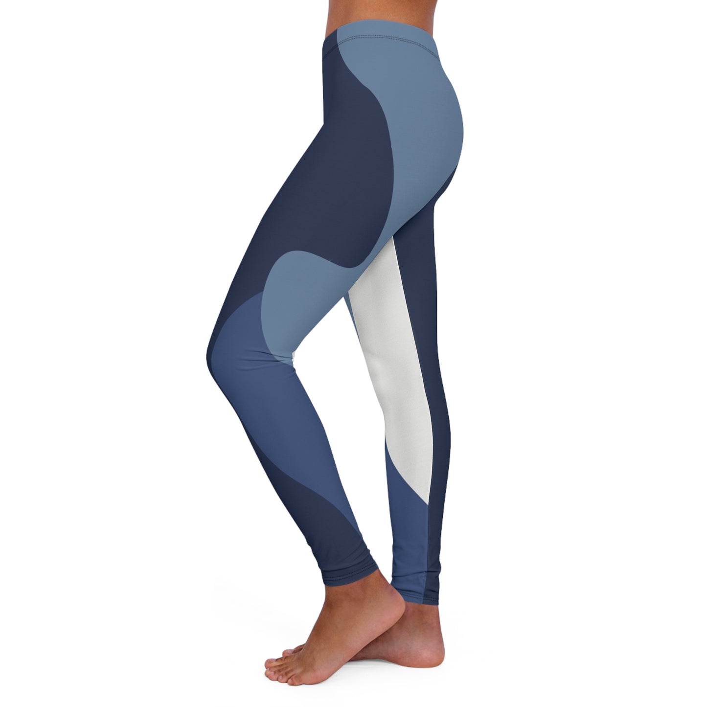 Stylish Women's Spandex Leggings - Casual Comfort with Modern Design