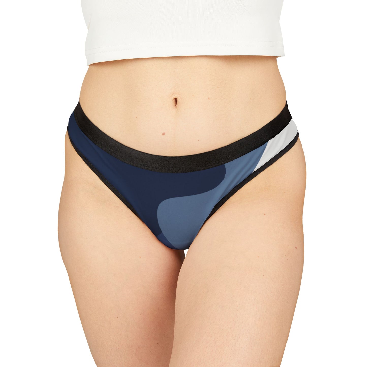 Stylish Women’s Thongs with Modern Geometric Design