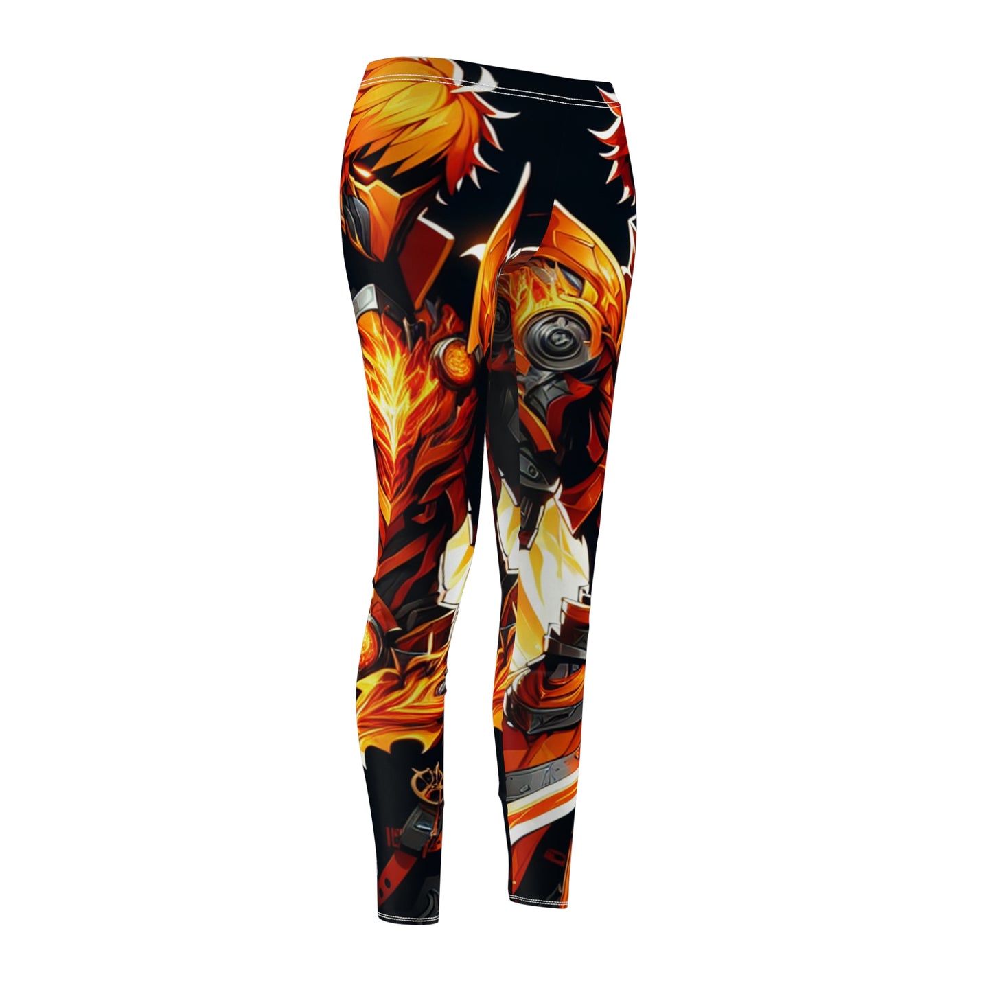 Fierce Fire-Dragon Women's Casual Leggings - Vibrant and Stylish Activewear