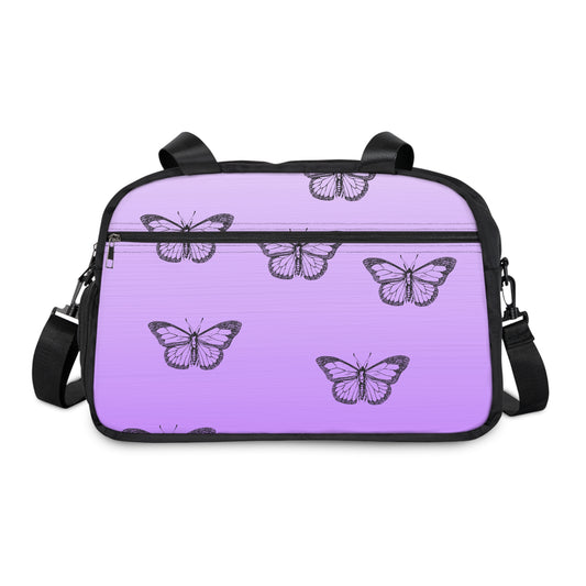 Butterfly Fitness Handbag - Stylish Gym Tote for Active Lifestyle